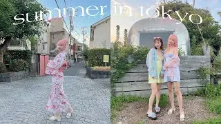 2 WEEK SUMMER IN TOKYO VLOG ☀️🐚🏝️ beach house road trip, summer festival & fireworks! 👘🎇