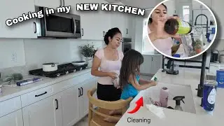 FIRST TIME COOKING IN MY NEW HOME 🏠🍳