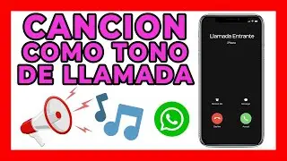 Como Poner MUSICA en TONO de LLAMADA en iphone (Llamadas WHATSAPP Tambien)