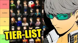 From GOD to ZZZ | PERSONA 4 Golden CHARACTER TIERLIST!