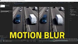 Motion blur after effects tutorial | 2 Minutes | After effects