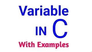 Variable | Variable in C | Variable in C |  What is Variable in hindi | Variable in Programming