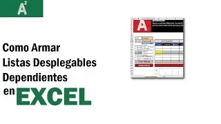 Listas desplegables dependientes en Excel