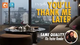 Corona Render Time 4X Faster in 3ds Max 😱 | Pro Optimization... Hindi Tutorial 