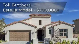$700,000+ Estella model, Toll Brothers in Summerlin, One-Story, 2,011 SqFt, 3BD, 2.5BA, 2 Car Garage