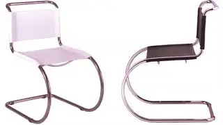 Mies van der Rohe Freischwinger MR10 und MR20