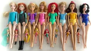 Cute Miniatures Disney Princess Frozen ELSA & Annall! elsa satisfying unboxing