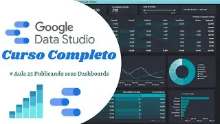 Curso Google Data Studio Publicando seus Dashboards Tutorial Passo a Passo