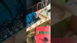 relay + ic 74ch595 +arduino nano project