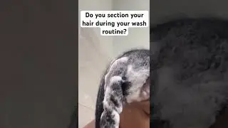 Wash Day Routine #naturalhairwashday