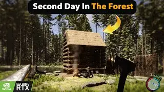 Building My First House in Sons of the Forest | Solo Survival & Base Building Adventure