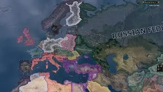 What if Rome never fell?- Hoi4 Timelapse