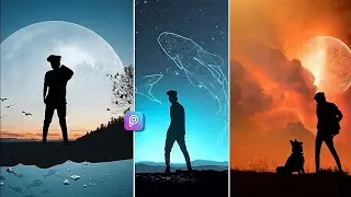 Picsart Three Creative Dark Shadow Photo Editing Tutorial || Dark Shadow Photo Editing Tutorial