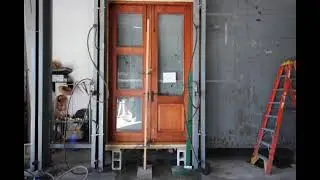 Test Lab: Hurricane Impact Wood Doors #impactdoors #doors #customdoors