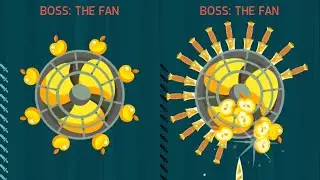 Легендарный босс - The Fan (Вентилятор) | Knife Hit