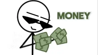 MONEY MONEY GREEN GREEN 💵 — stickman ,, tweening “ trend  `` DONT STEAL