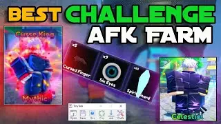 BEST CHALLENGE AFK FARM FOR GOJO AND SUKUNA EVO MATERIALS [UPDATE 1] | Anime Last Stand