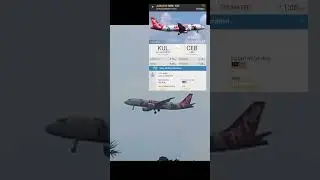 Air Asia (Jannine Weigel Livery) Airbus A320-216 Landing at Mactan-Cebu MCIA