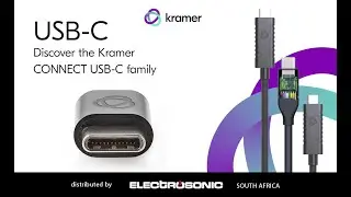 Kramer CONNECT: The Ultimate USB-C Cable for Video, Data, Power, Charging, & Ethernet