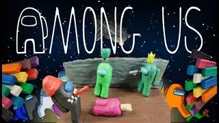 Among Us как сделать самодельную диораму и персонажей! Как слепить Амонг Ас!