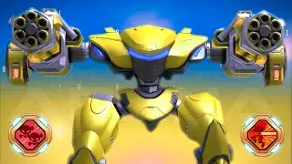 Miniguns 16 and Panther | Mech Arena