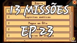 Jogando stardew valley ep 23 completando 13 missões