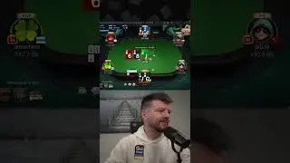 Чудова рука для репушу))) #santazzzua #poker #покер #pokerhighlight #shortdeck
