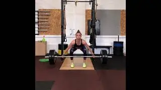 45kg 115kg Snatch pull by @iamcristinaiovu - Olympic Weightlifting Lifts