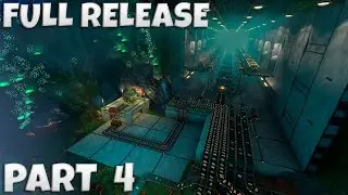 Techtonica 1.0 Full Release Let's Play Playthrough Pt4 | Automation Voxel Open World Crafting Game