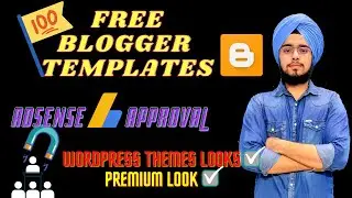 Free Blogger Templates | Get adsense approval | Best Blogger Template 2020