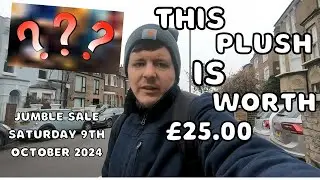 This plush is worth £25.00 | Church Jumble sale | Saturday 9th October 2024