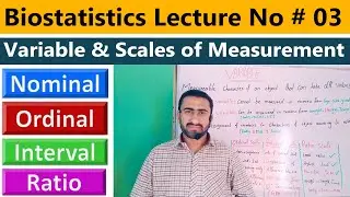 Variable || Types of Measurement Scales || Nominal Scale Ordinal Scale Interval Scale Ratio Scale