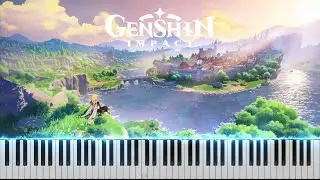 『This Little Light of Mine / Luhua Pool』Genshin Impact OST | 原神 OST ピアノ