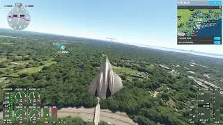 MSFS 2020 Darkstar from New York to White Plains