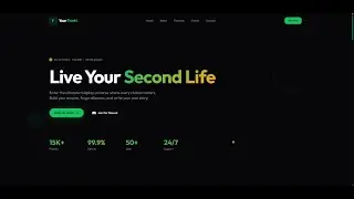 FiveM Website – Clean design + Live server status + High conversion | Showcase