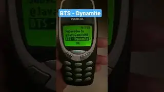 BTS - Dynamite on Nokia 3310 #shorts #nokia3310 #nokia #bts