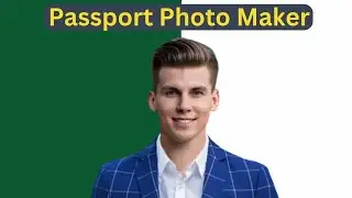 How to make passport size photo | Passport Photo Maker | Technical BN