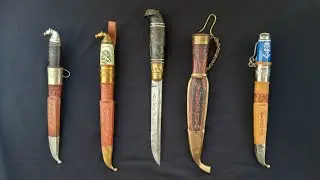 Personalized puukko, Finnish knives of the 20th century, Finnish knives with the names of their o...