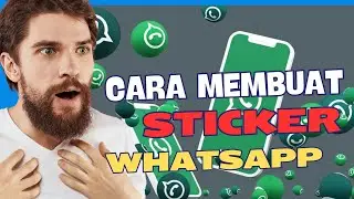 Cara membuat sticker WhatsApp keren dengan gambar foto sendiri
