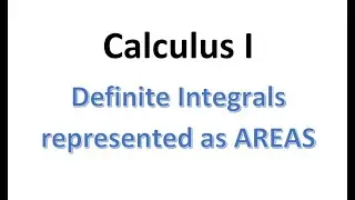 MAT220 5 2 Definite Integrals represented as AREAS