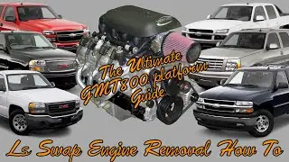 How to Remove The Engine and Transmission from a 98-07 Gm Truck or SUV for an LS Swap