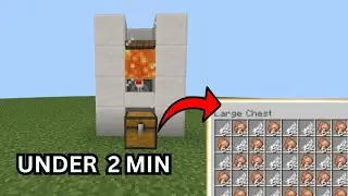 EASY Automatic Chicken Farm In Minecraft 1.21 (Under 2 Min) 