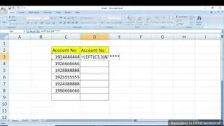 HOW TO HIDE A NUMBER FROM DATA IN EXCEL #softwaretutorials #excel #data #hide #education