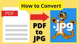 How to Convert PDF to JPG for FREE