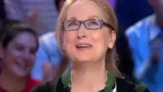 Meryl Streep French  interview (short)