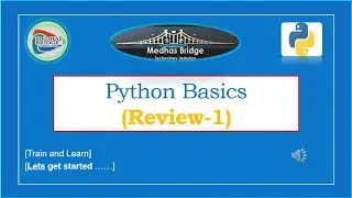 Let's Learn Python: #10 Python Basics Review 1