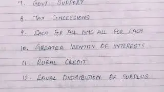 Advantages Of Cooperatives (English)