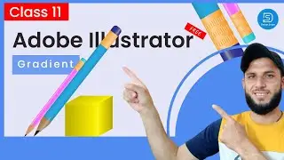 Adobe Illustrator Training   Class 11  Learn Gradients and Create Realistic Pencil