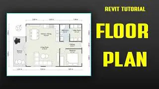 Revit 2025 - How To Create A Floor Plan  (For Beginners)