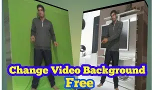 Unboxing & How To change Video background |Green screen